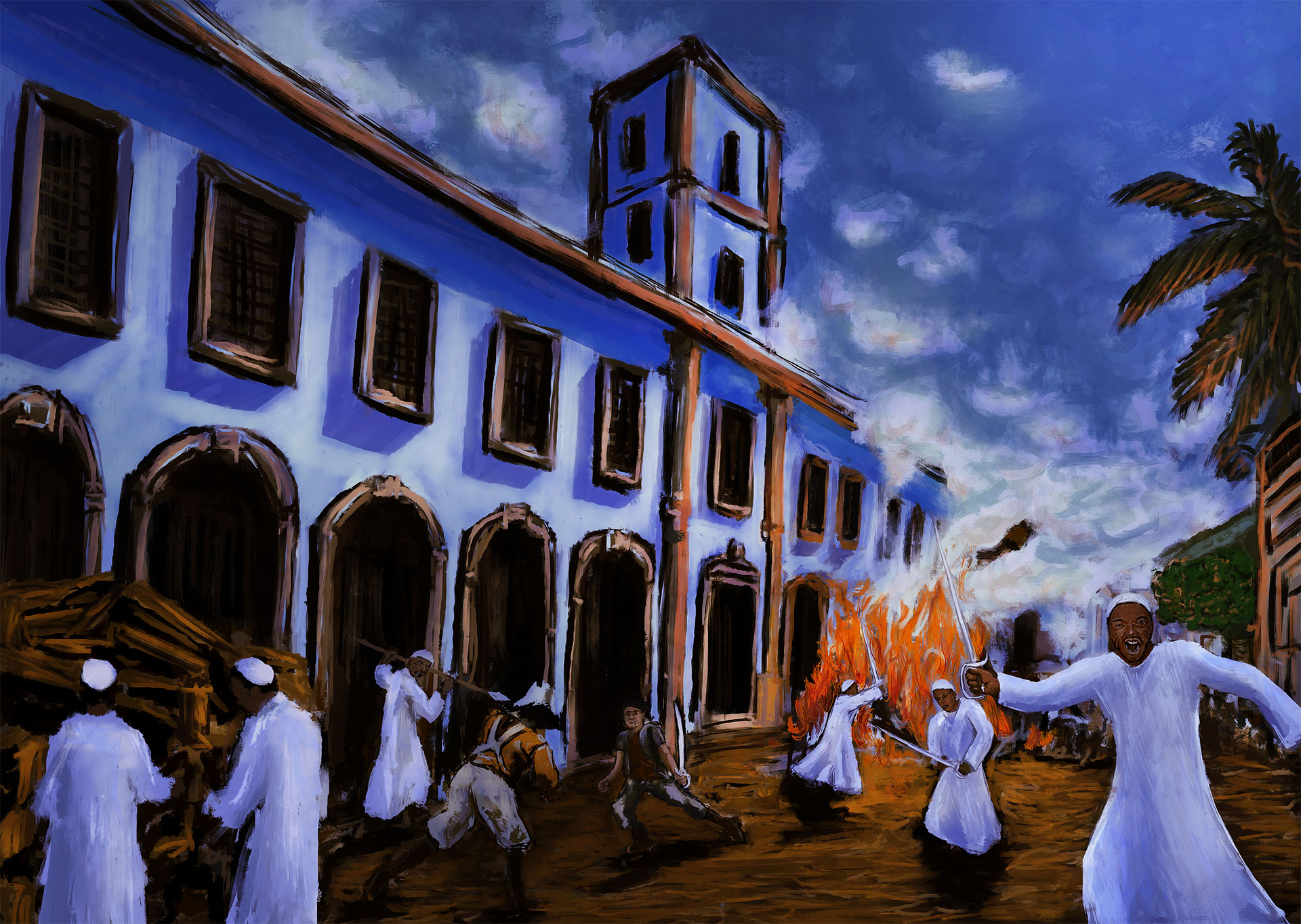 Ilustração editorial para Ed. Planeta feita por Ilustrablack