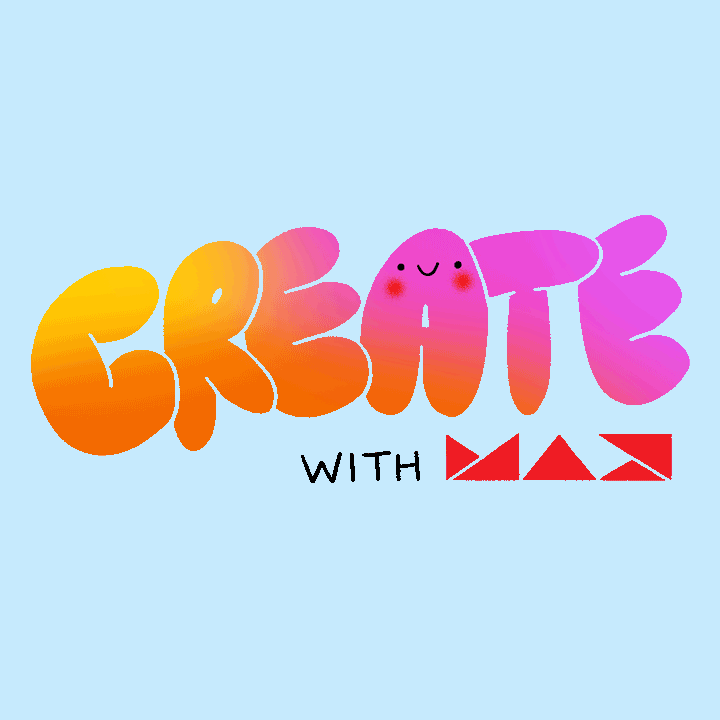 Ilustração para Adobe Max & Giphy feita por Papoulas Douradas
