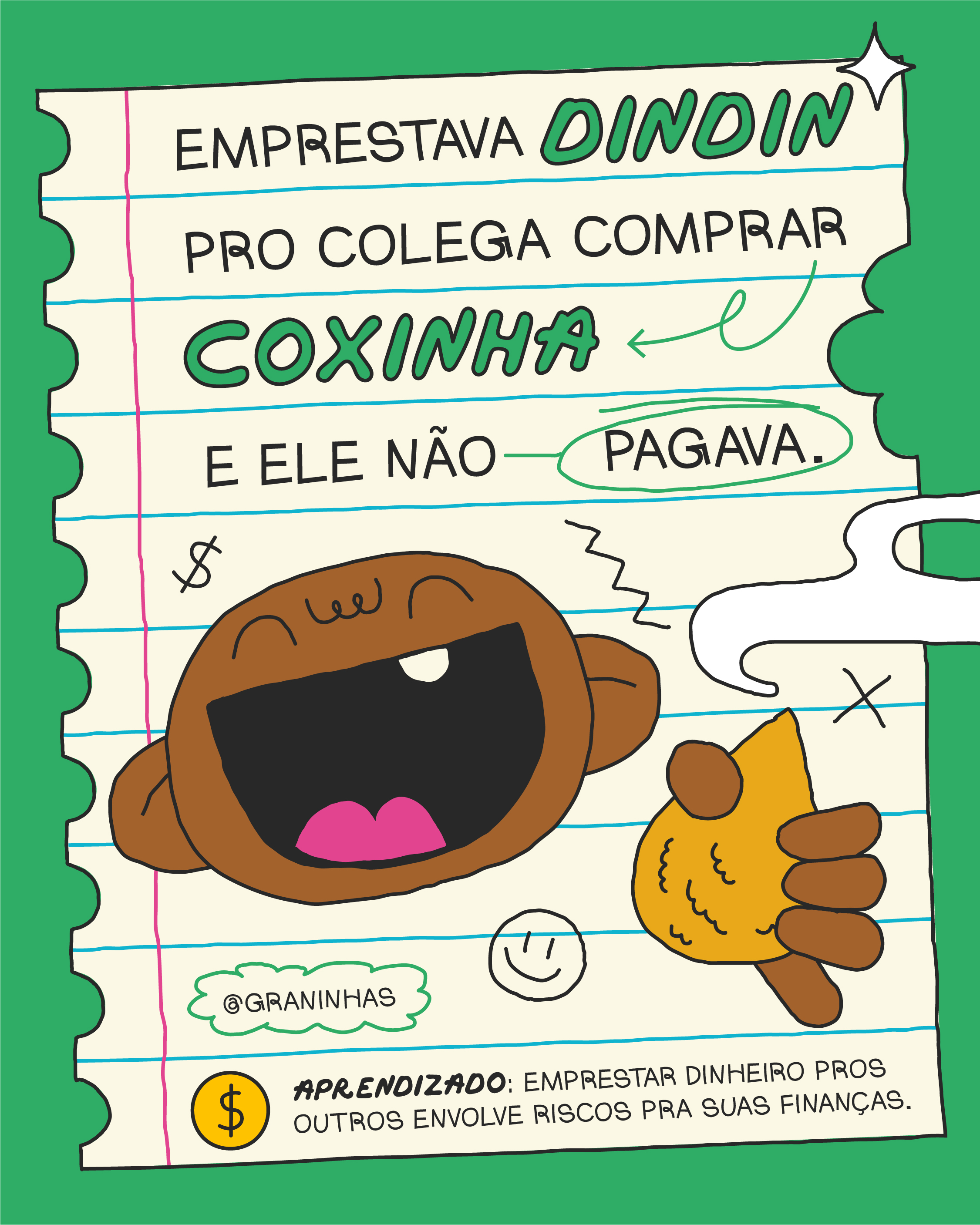Ilustração para Social Media feita por Rodrigo César