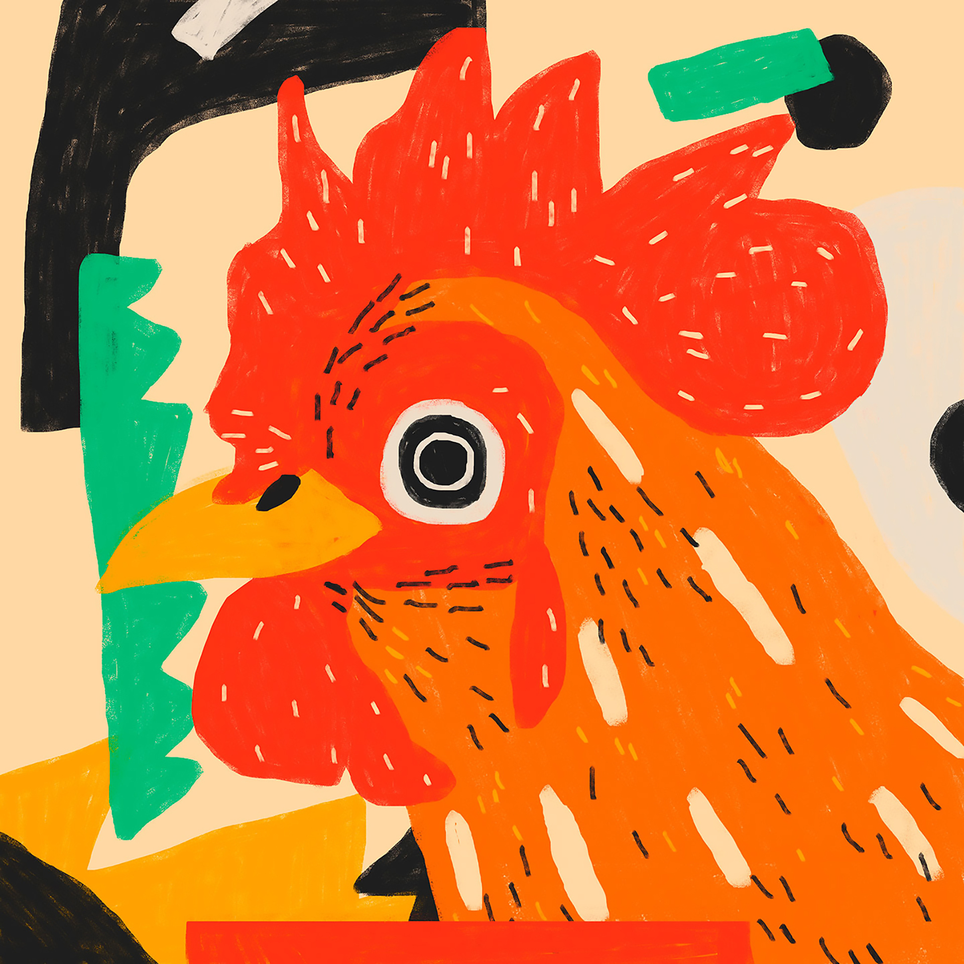 Ilustração para moda Martins feita por Herbert Loureiro