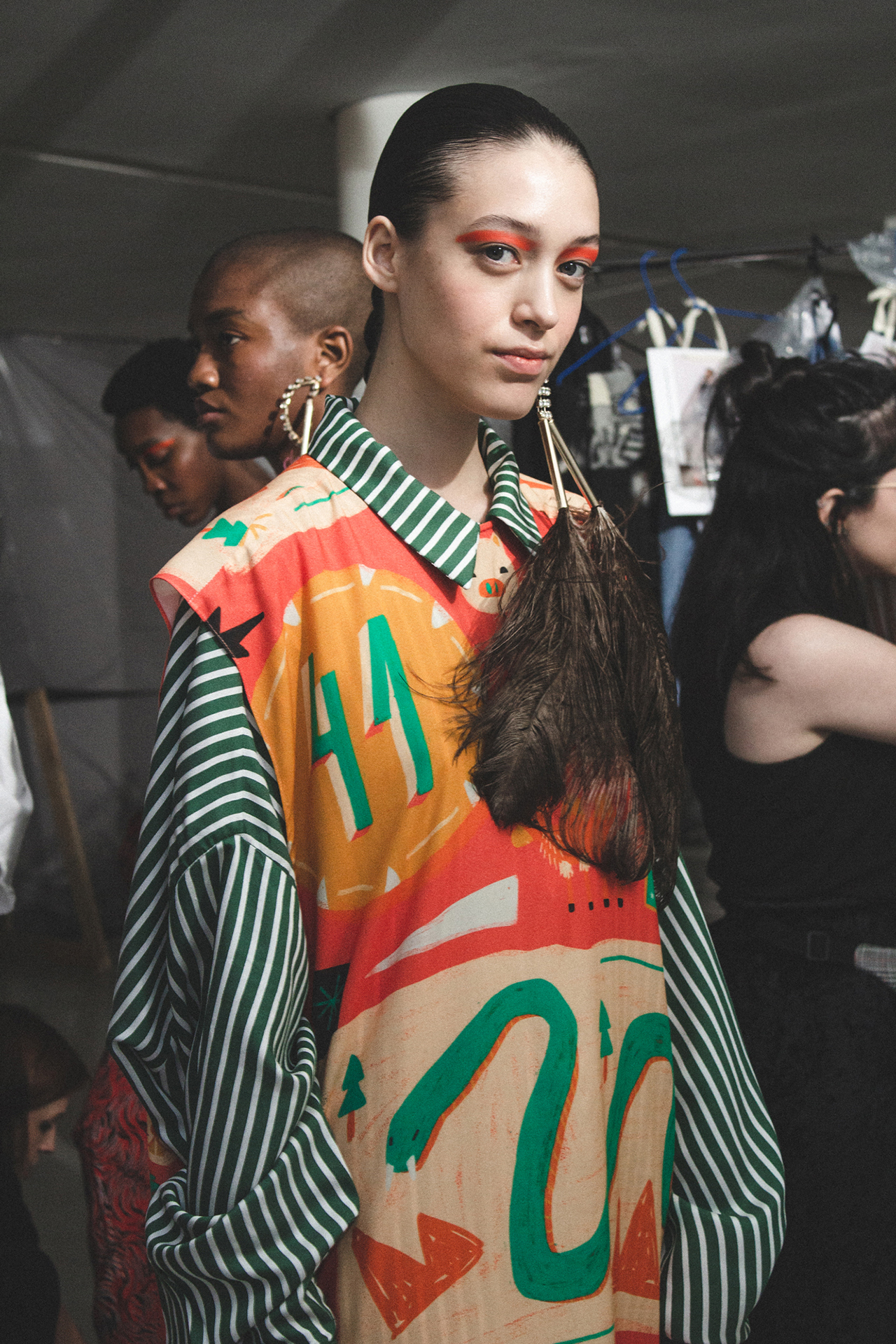 Ilustração para moda Martins feita por Herbert Loureiro