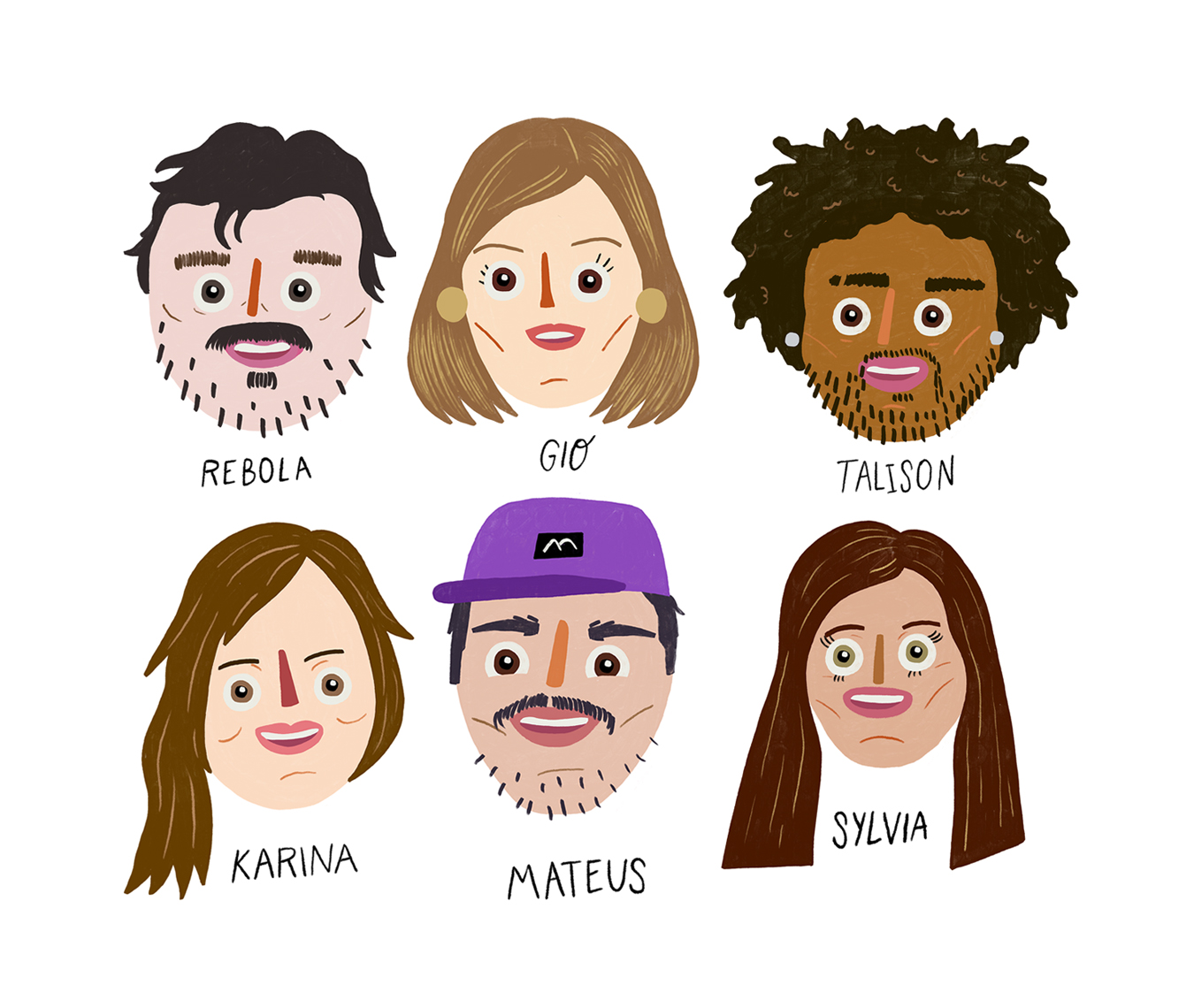 Ilustração para oBoticário feita por Herbert Loureiro