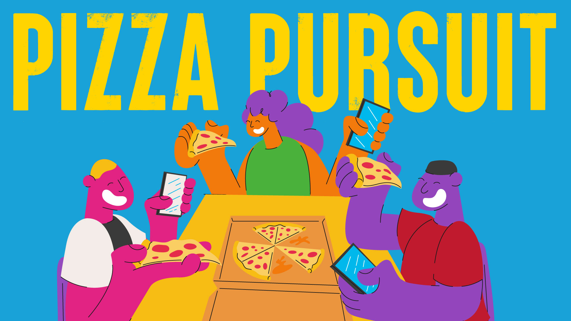 Ilustração para campanha Pizza Hut, 