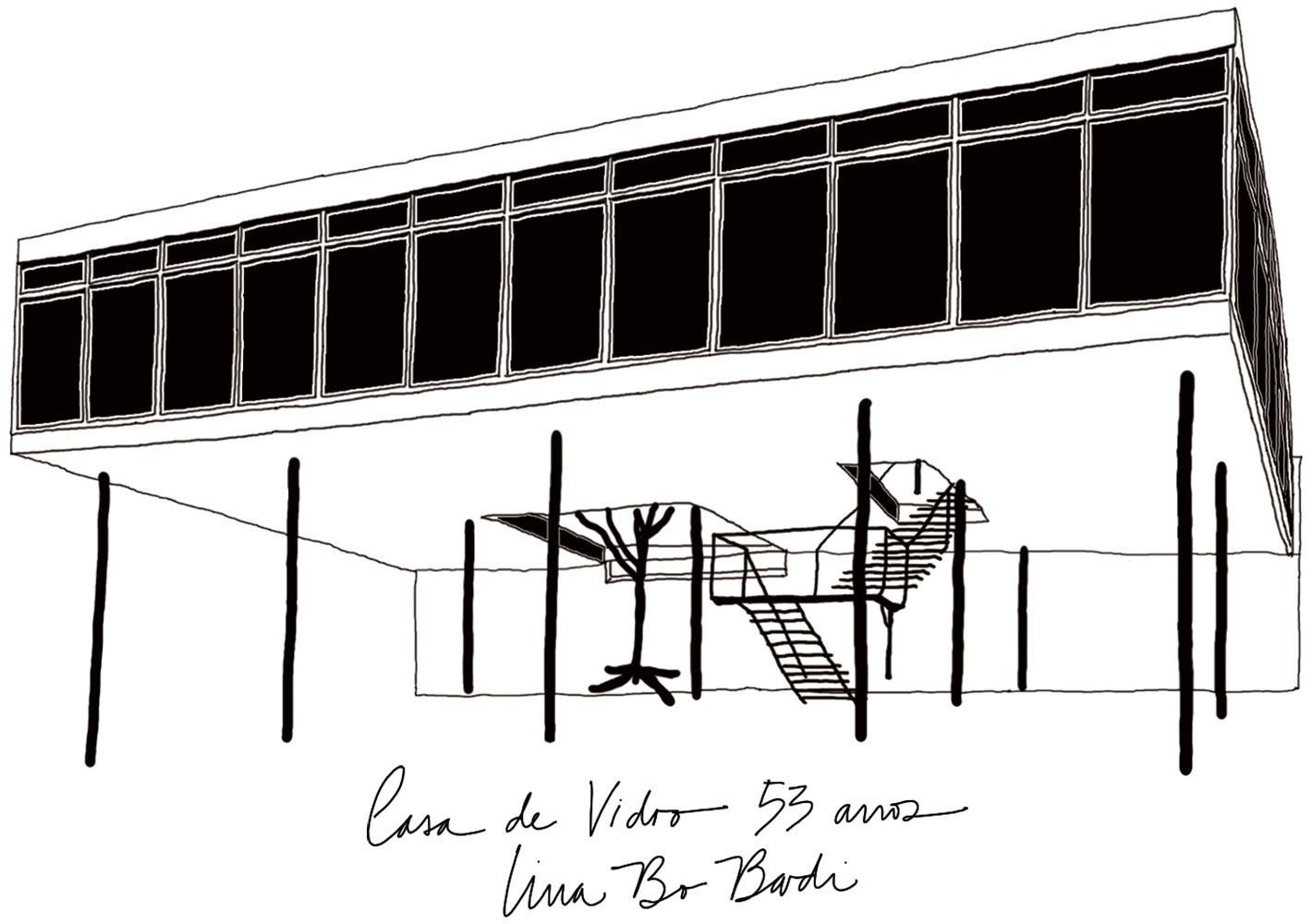 Illustration for Spotify mural by Adriana Alves