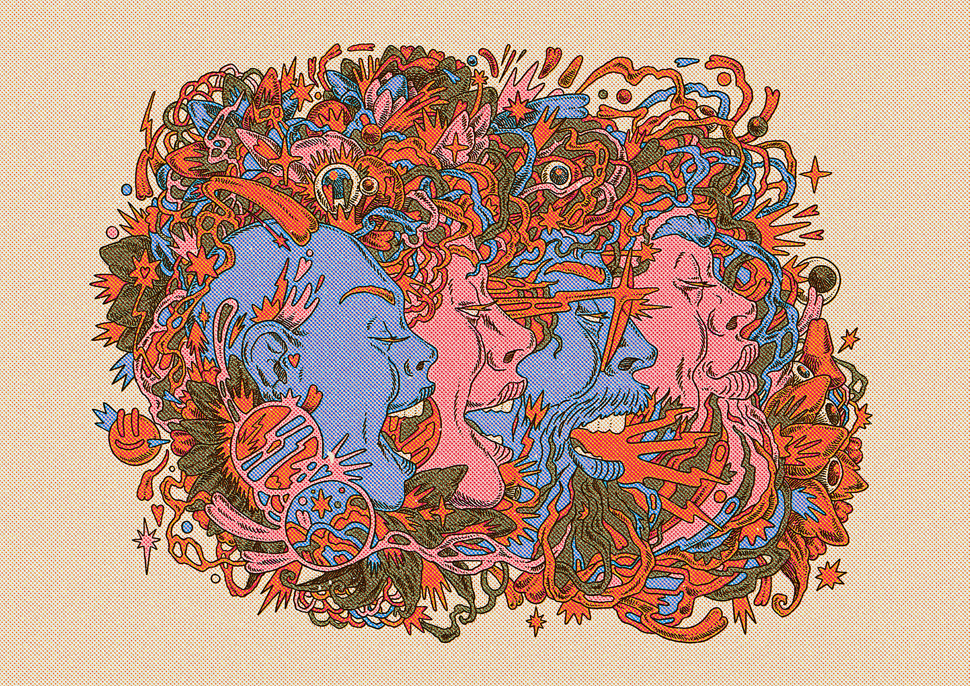 Ilustração para artigo do WePresent, do WeTransfer